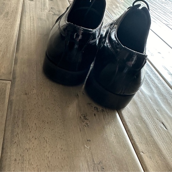 M2 black Lace up oxfords new sz 40 Morvati - Picture 6 of 8